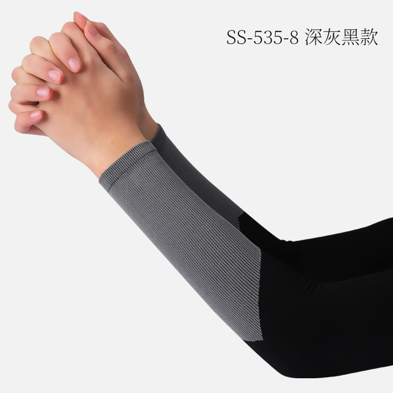 Straight style-dark gray black