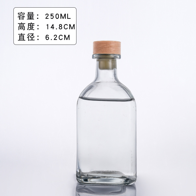 Botella de vino de fruta dulce de fábrica Beirui, botella de vidrio, botella de vino oolong, botella de vino multifuncional de fruta de ciruela verde, caja de regalo para mujeres