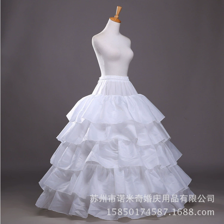 Оптовая поддержка юбки четыре стальных кольца пять листов лотоса диаметр юбки свадебное платье Супер навес Нижняя юбка прямые поставки с фабрики в наличии