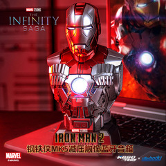 キラーbody千世機甲漫威アイアンマンmk 5胸像可動手仕事景品置物模型音響