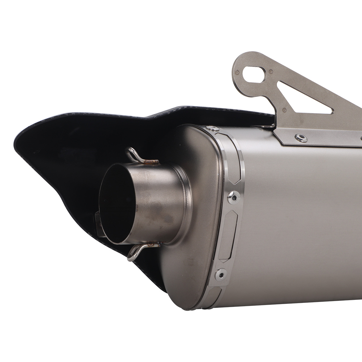 Suitable for modified diagonal quad-corner exhaust pipes for Sai 800, Chunfeng 655, Wuji SR450X, CBR500, and Kaiyue 625X