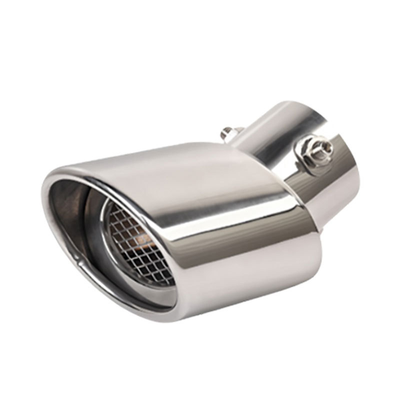 Suzuki – Exhaust pipe Muffler for - silver-round-mouth