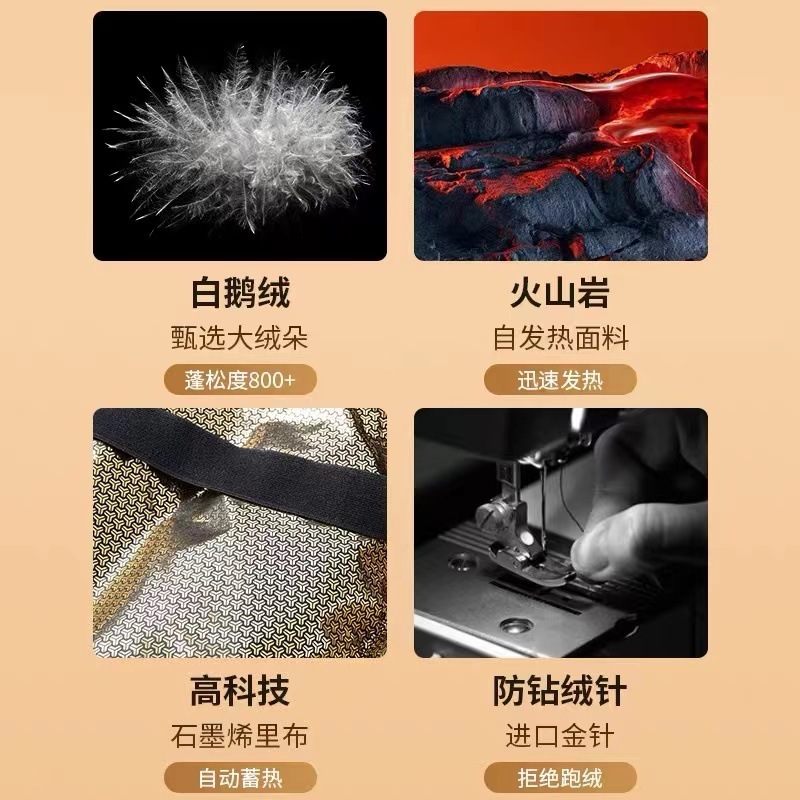 商场白鹅绒羽绒加长款高个子加厚羽绒服女2025冬新款宽松东北保暖|undefined