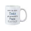 Only the best series Grandma Ceramic Coffee Mark Cup Grandpa Papa Dad