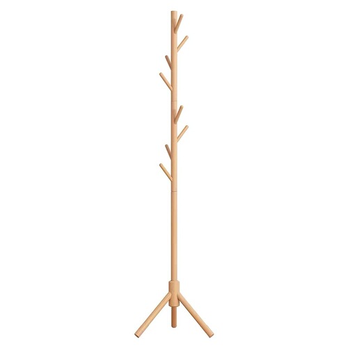 Simple wooden hanger, home use bedroom hat rack, living room creative clothing rack, storage, American floor-standing hanger