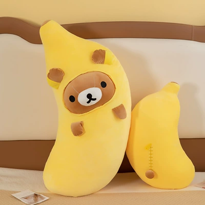 Oyuncaq yastıqlar: cute banana doll, gift for