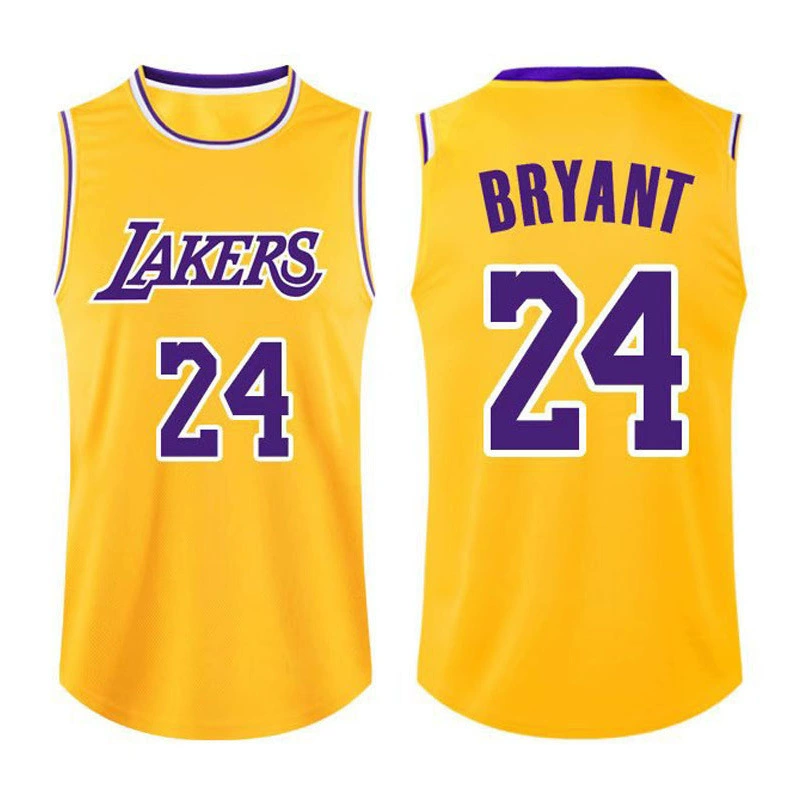 №24 Коби Брайант майка Lakers NBA Джеймс №23 Карри майка Баскетбольная форма жилет для детей и взрослых