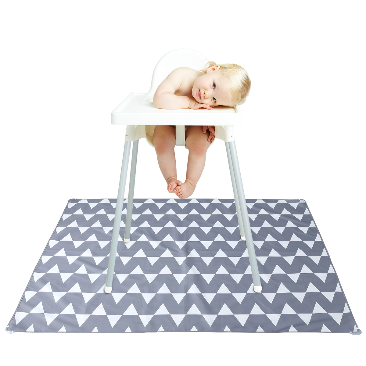 아기 식당 의자 쿠션 안티 더티 방수 안티 얼룩 방지 아기 식당 빨판 고정 어린이 식당 의자 안티 더티 쿠션 폴리에스터로 씻어