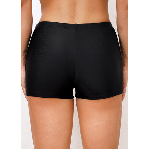 Summer Straight Leg Swimsuit for Women, European and American Hot Spring Conservative Fat Suit, Single Piece Straight Leg Swimsuit for Women, Nylon