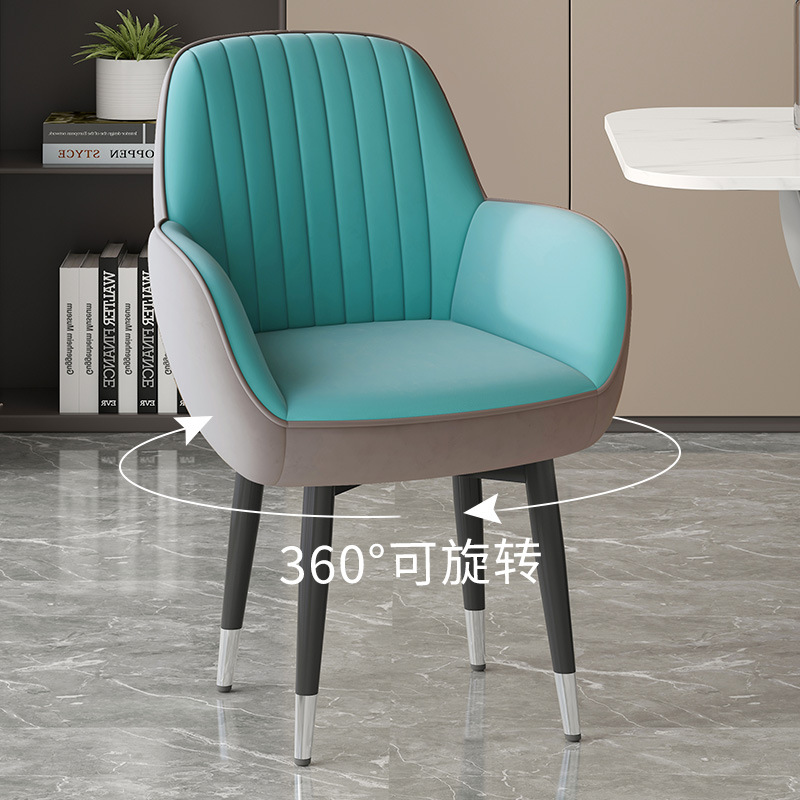 프론트 레이크 블루 [벨벳] 블랙 실버 탄소강 회전 가능