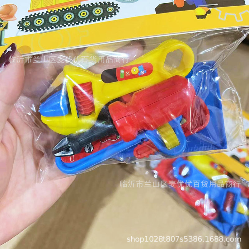 (2개) 어린이 장난감 놀이 집 시뮬레이션 유지 보수 도구 렌치 스크류 드라이버 세트 야시장 마구간 페룰 선물 도매