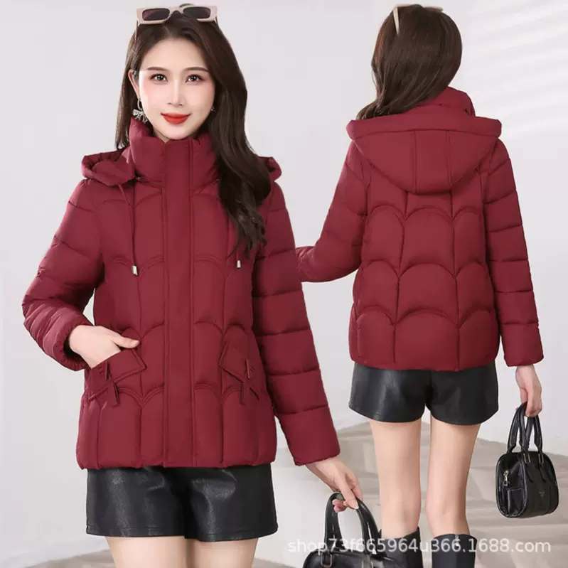批发女棉服冬季2025新新加厚短款棉衣韩版时尚显瘦小个子高级感棉