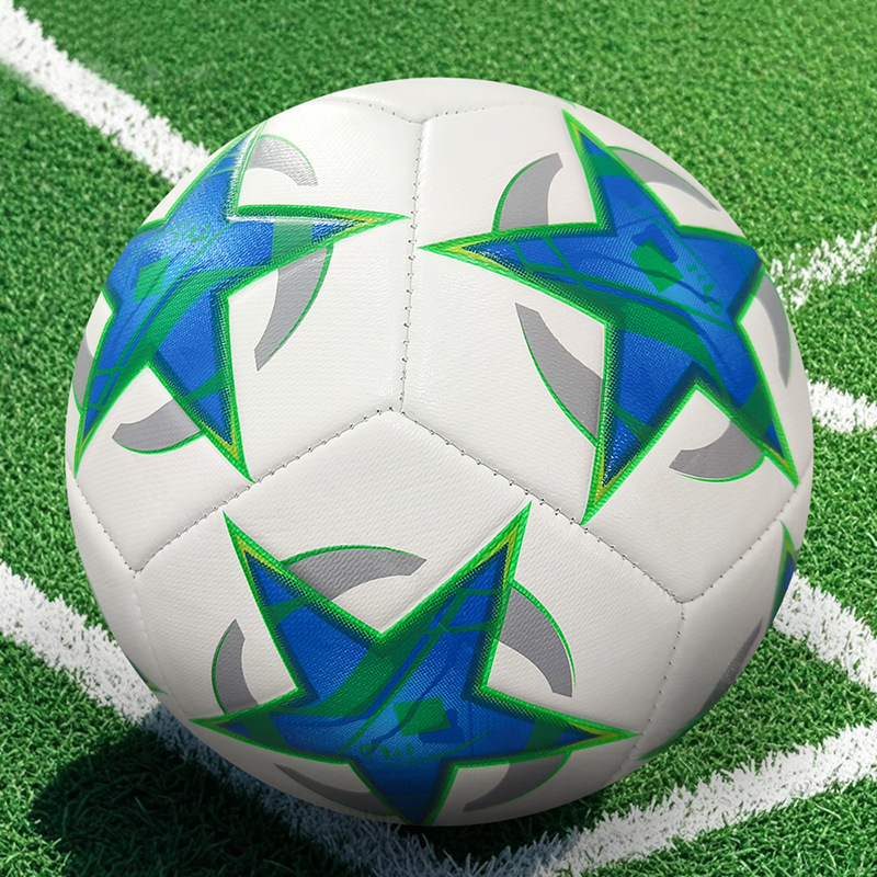 Factory Machine-Sewn Football Soccer Ball for America's Cup, European Cup, World Cup, Competition and Training, Size 5, Pu Soccer Ball Wholesale