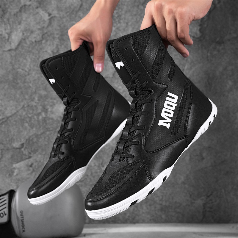 2026 New Model Cross-Border Amazon 45 Men's and Women's Boxing, Wrestling, Fighting, Squat Shoes, Free Combat Training Shoes