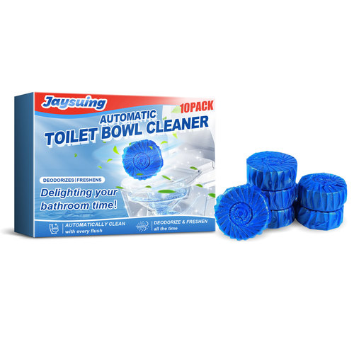 Jaysuing Toilet Blue Bubble Cleaning Block, Household Descaler, Deodorizer, Odor Remover, Fresh Toilet Cleaning Block