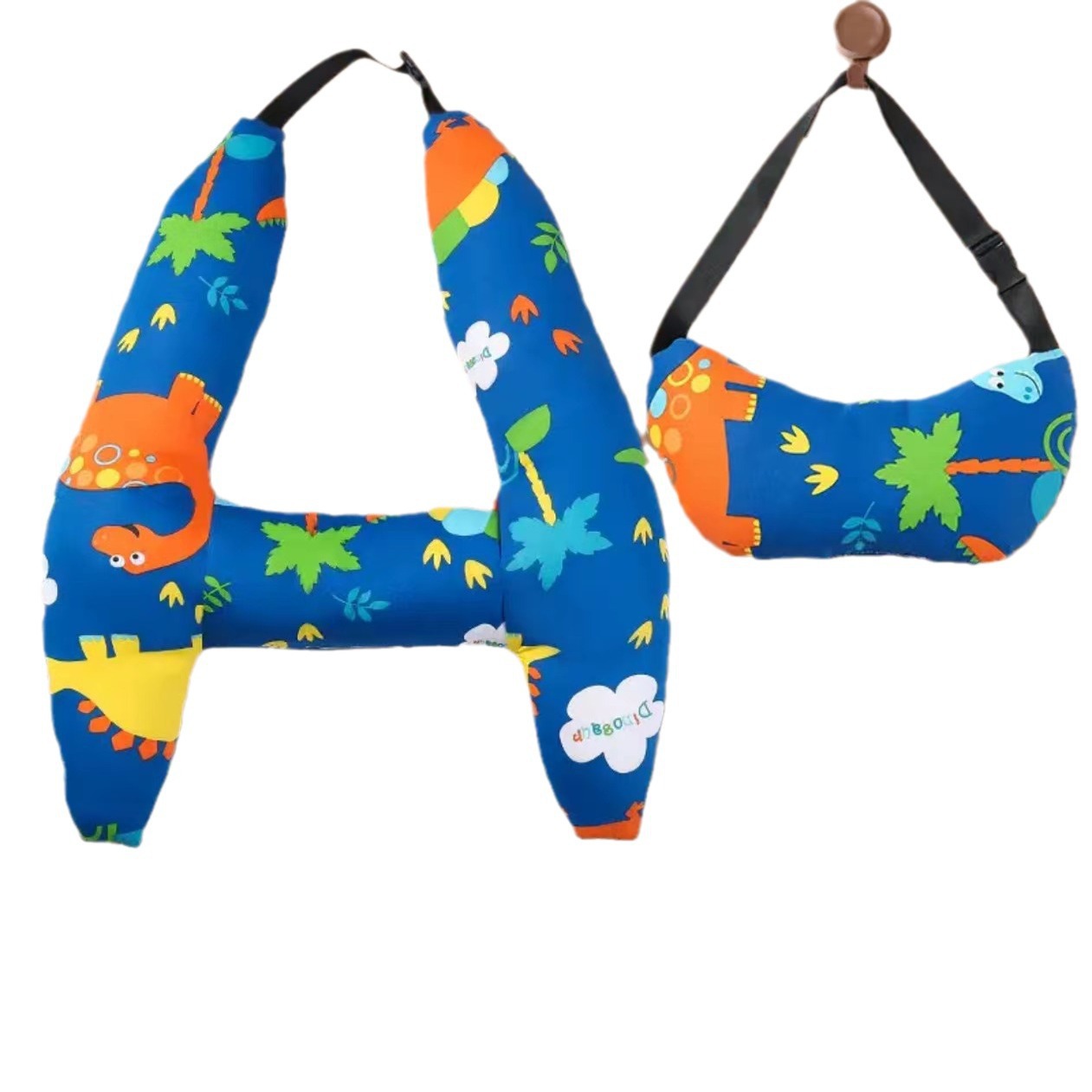 (2개) 어린이 자동차 잠자는 유물 자동차 베개 코치 개인 자동차 뒷좌석 뒷목 보호 자동차