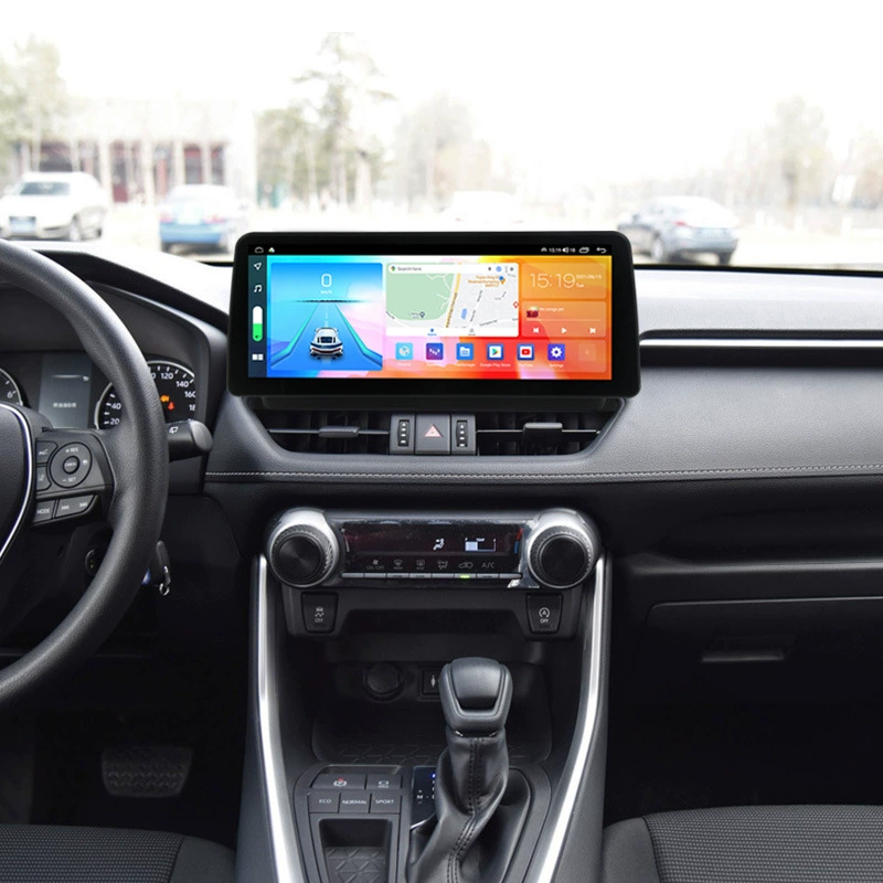 Для Toyota RAV4, модернизированная Android центральная мультимедийная система с навигацией «всё в одном», 12.3" вертикальный экран, 6+128 ГБ