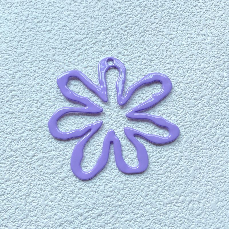 ヨーロッパとアメリカのクロスボーダージュエリーレトロな大きな花中空ペンダントペンダント合金 DIY キーホルダーバッグペンダントアクセサリー|undefined