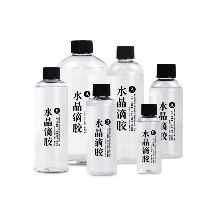 3:1 高透明クリスタル接着剤 diy エポキシ樹脂 ab 接着剤ハード接着剤灰皿ジュエリー樹脂接着剤|undefined