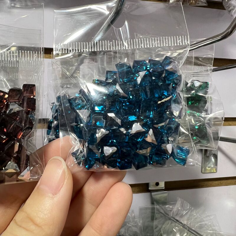 メーカー卸売り多色角メッキ底ドリル立方体ドリルdiyアクセサリードリル水晶ネイルドリル|undefined
