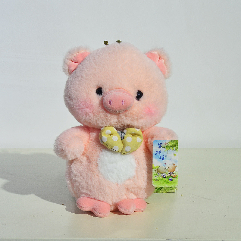 Lindo animal Panda elefante muñeca de peluche de juguete de 8 pulgadas garra máquina muñeca boda puesto regalo muñeca personalizado lote