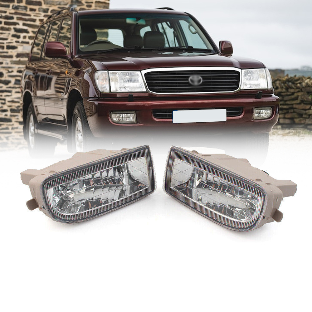 Aplicable a Toyota 98 - 07 Land Cruiser LC100 / FZJ100 lámpara de niebla delantera lámpara de barra delantera cubierta de lámpara de viaje