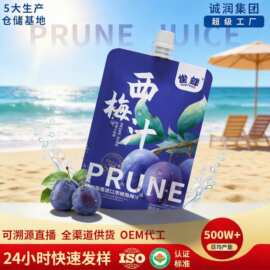 雀蜂西梅汁浓缩西梅饮品益生元果蔬西梅汁西梅果泥0脂西梅饮批发