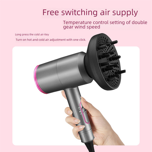 Cross-border exclusive constant temperature negative ion high-power hair dryer, hair-friendly, EU/US standard 110V home use