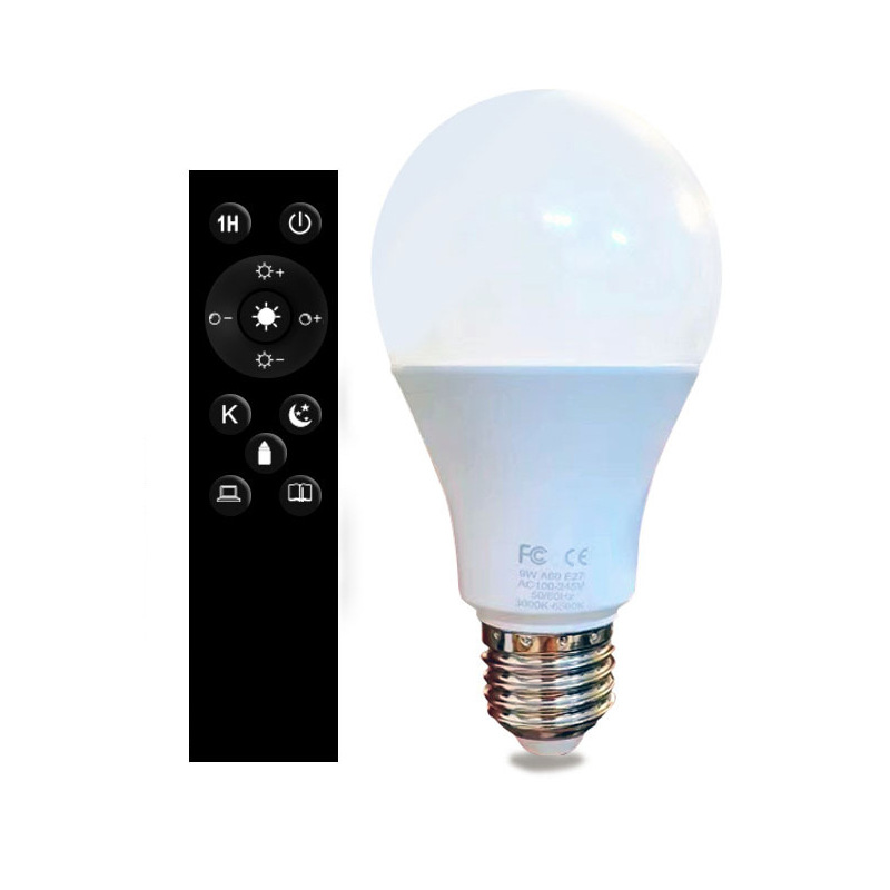 9와트 3색 리모컨 전구