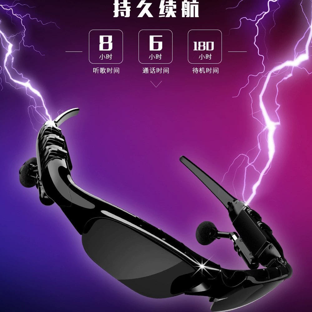 Очки с беспроводными мини-наушниками-вкладышами, Bluetooth