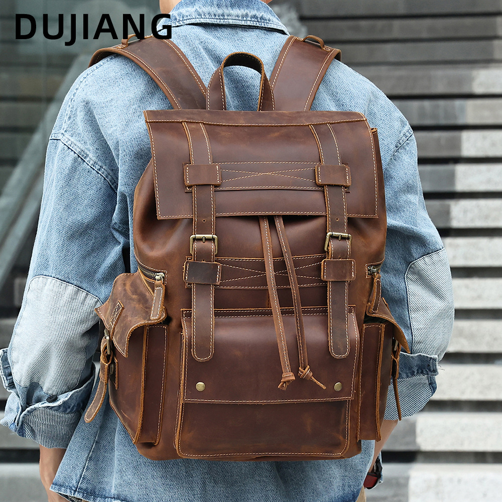 Capacious backpack