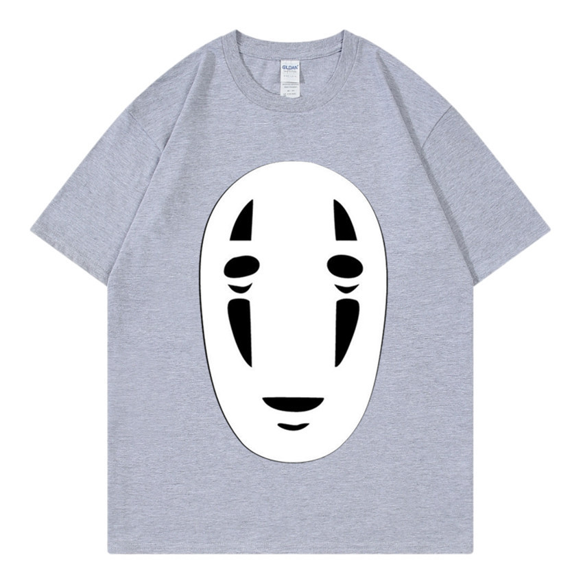 Primavera/Estate Nuova T-shirt da uomo senza volto Sciolto Coal Ball Lettera Manica corta Unisex Manica corta da uomo T_voghion.com