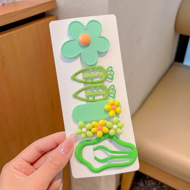 Accesorios para el cabello para niños Horquilla linda de dopamina Clip de flequillo lateral para niñas horquilla Clip de pico de pato de dibujos animados para niñas tocado