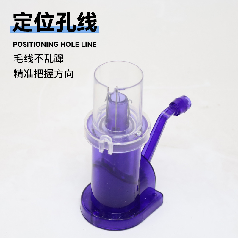 DIY manual tejedor de cuerda casero tejedor de cuerda tejedor de collar joyería tejedor herramienta bobinado