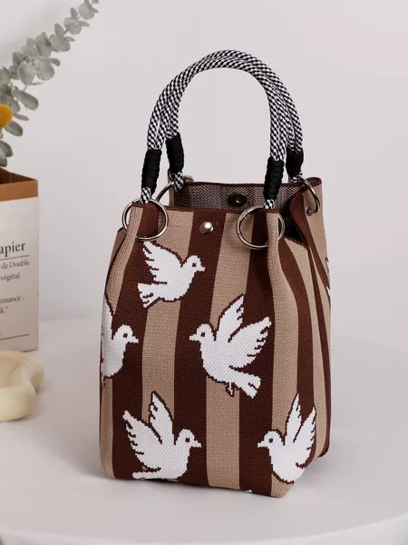 Animal Series Manufacturer Wholesale Buckle Bags, Knitted Bags, 3D Magnetic Buckle Handbags, Hand-Held Bags, Clutch Bags, Woven Bags