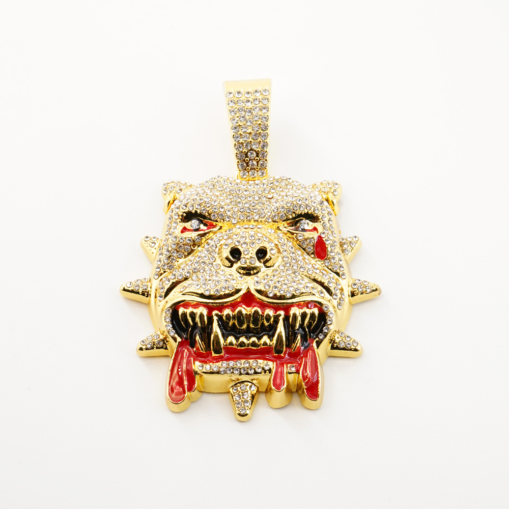Colgante único dorado (sin collar)