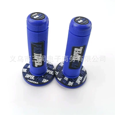PRO handlebar grips left — Motorcycle Handle Cover - no-specifications-pro-handle-grip-bright-color-blue