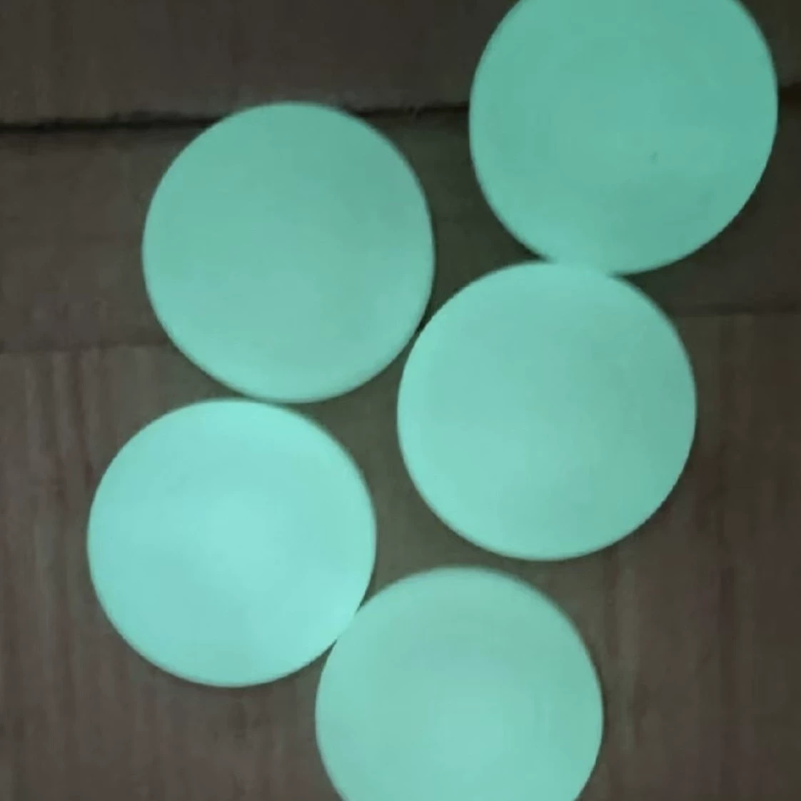 Светящийся хоккейный плоский/Самосветящийся мяч