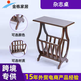 定制中式茶几现代简约小方桌 杂志桌客厅方形桌 休闲储物茶几桌