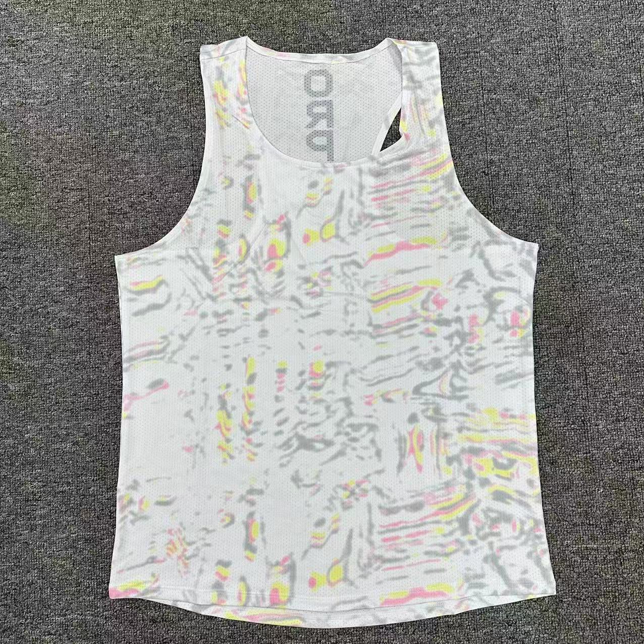 Zd Vertical Men's Track and Field Marathon Sports Running Vest Sports Student Quick-Drying Breathable Ultra-Light Mesh Training Clothing