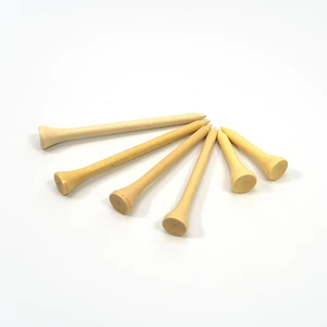 Spot Golf Ball Nail Bamboo Nail Golf Tee Tee Bamboo Primary Color Ball Nails Golf Products Bamboo Ball поддерживает бамбуковый мяч
