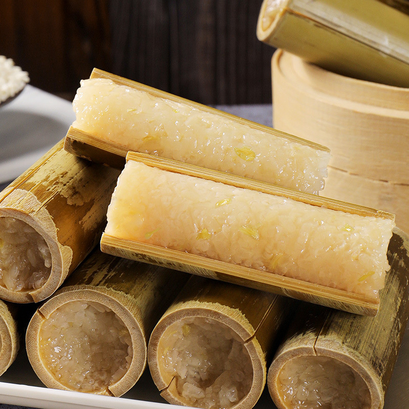 [파인애플맛 3봉지] 대나무통밥 12개