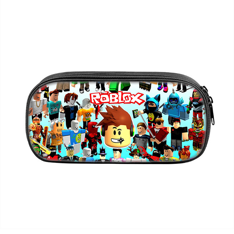新品ファッション小中学生ペンポーチ男の子女の子robloxファッション漫画ペンポーチ大容量文房具ケース|undefined