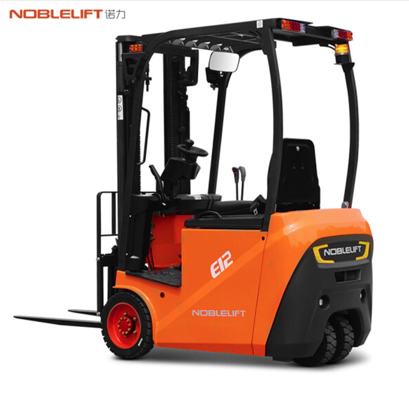 诺力全电动叉车1.2吨三支点四轮座驾式装卸液压搬运叉车FE3R12E