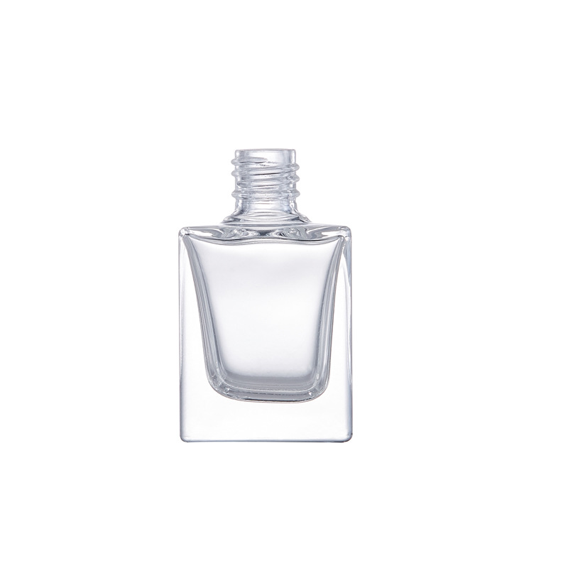 Botella de perfumes 10ml botella de spray cuadrada de vidrio vacía botella de viaje transparente botella de muestra pequeña botella de cuatro cuadrados