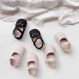 厂家直供跨境婴儿学步鞋春季防滑软底宝宝鞋男童鞋宝宝室内步前鞋