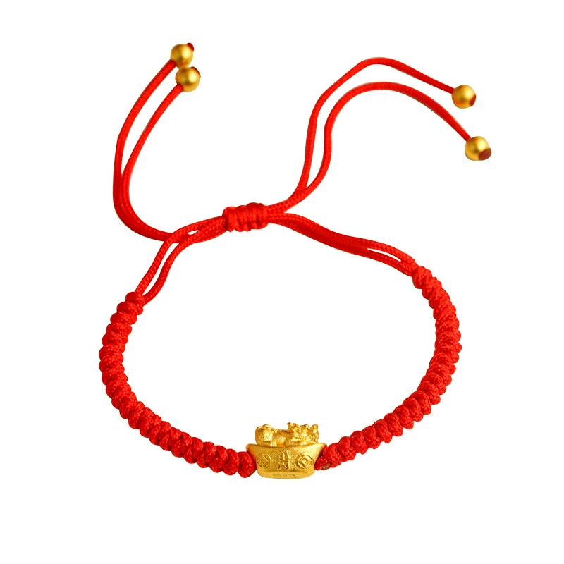 Woven bar for beloved, adjustable red rope bracelet, accessories, wholesale