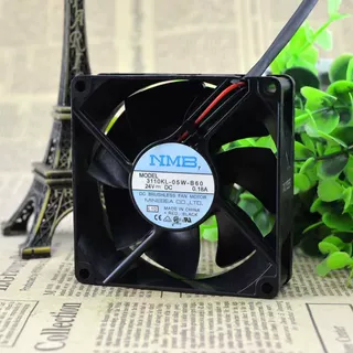 原装NMB 3110KL-05W-B60 8025 8cm 24V 0.18A 超耐用变频器风扇