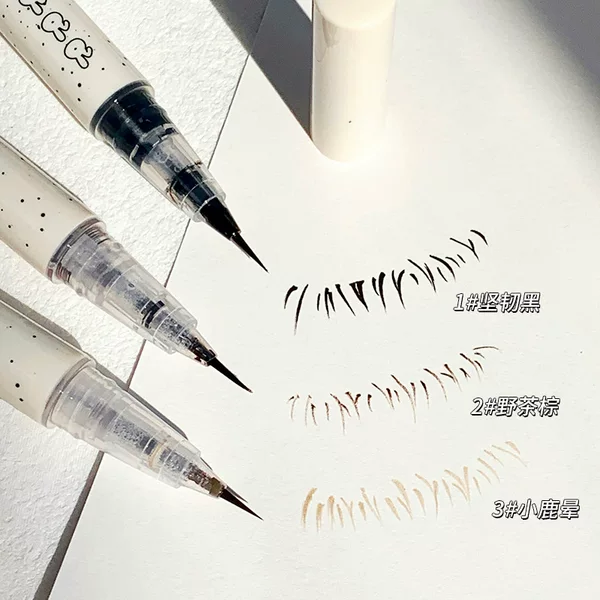 xixi original ink velvet-free eyeliner natural slim and not easy to smudges. It makes your hands look white and naturally brightens students