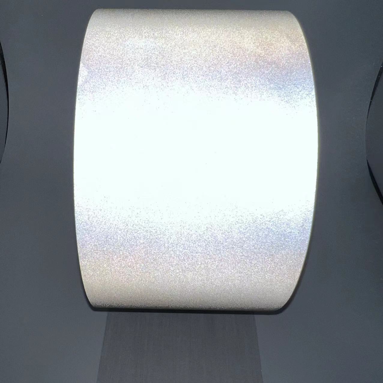 工厂直销反光带 亮银反光TC布条 耐水洗高亮反光布条衣用反光材料